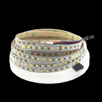  SMD2835 Double bande de température de couleur LED Flex Strip