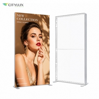 Tissu personnalisé Lightbox Pour Affichage de la vente au détail
